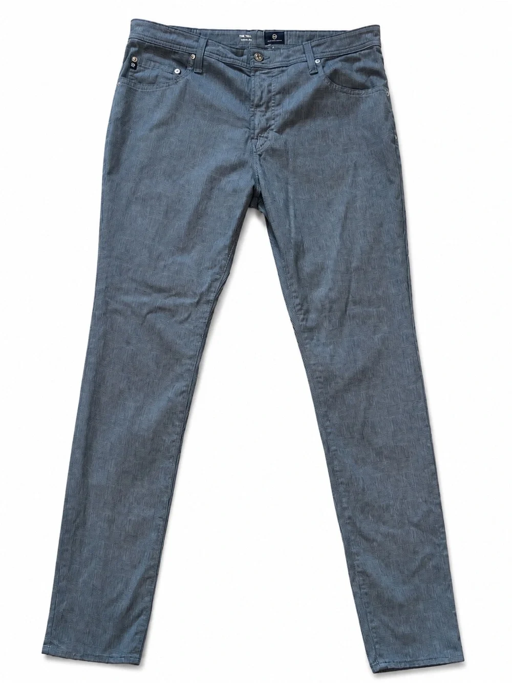 AG “The Tell” Modern Slim Plaid Pants 38x34